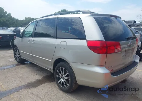 2004 Toyota Sienna Xle из США, поврежденный, VIN 5TDBA22C54S000412